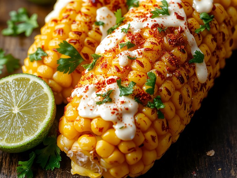 authentic mexican corn dish