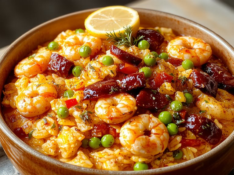authentic spanish rice dish
