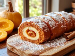 autumn dessert baking creation