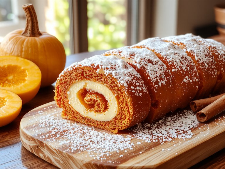 autumn dessert baking creation