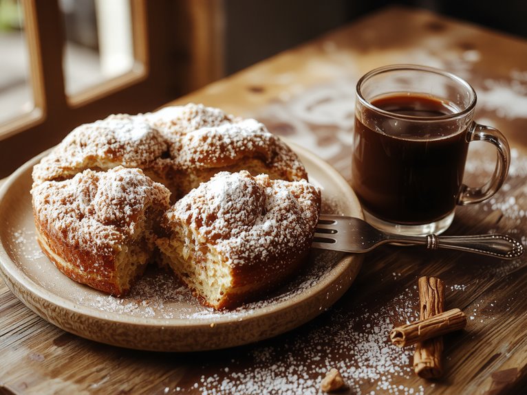 buttery cinnamon coffee cake