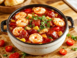 cajun spicy rice dish