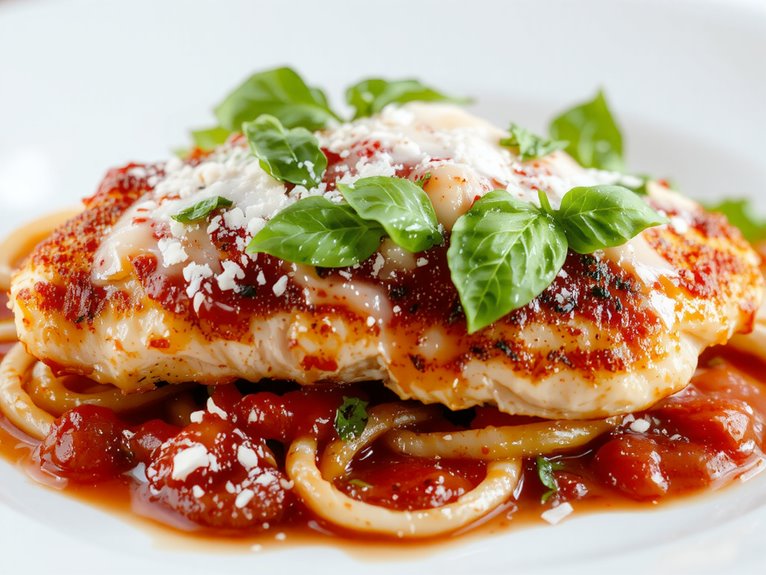 cheesy baked chicken dish