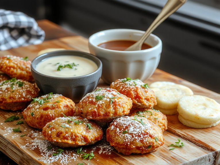 cheesy savory sausage appetizers