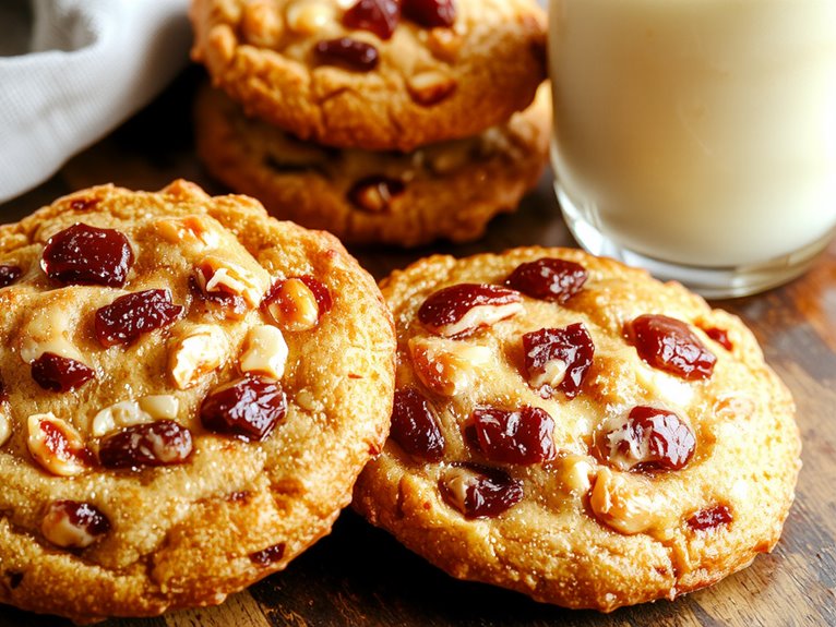 chewy raisin oatmeal cookies