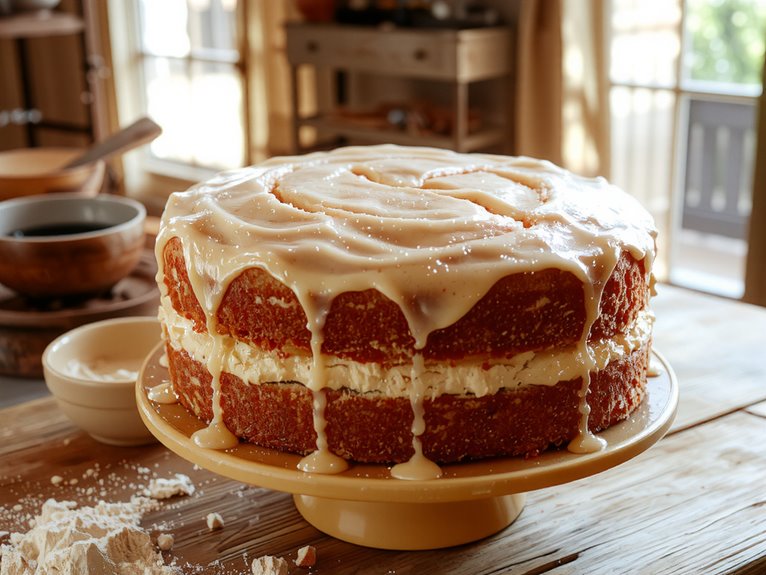 classic sweet vanilla dessert