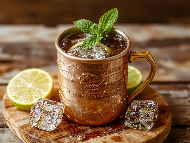 copper mug vodka cocktail