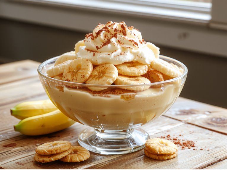 creamy banana dessert delight