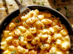 creamy cheesy comfort food