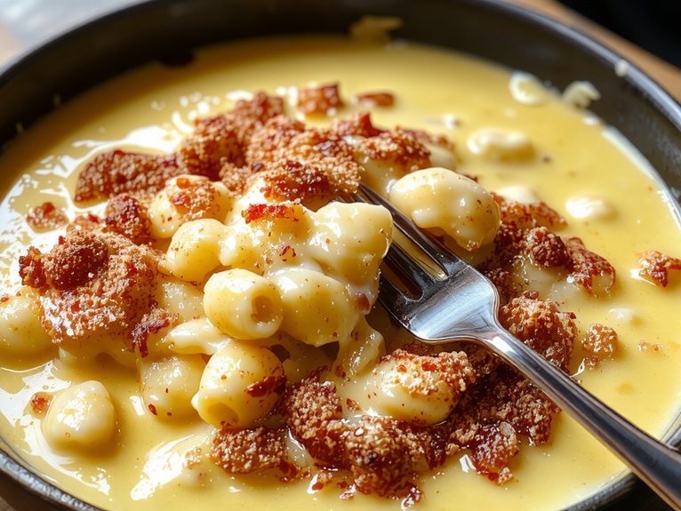 creamy cheesy pasta perfection