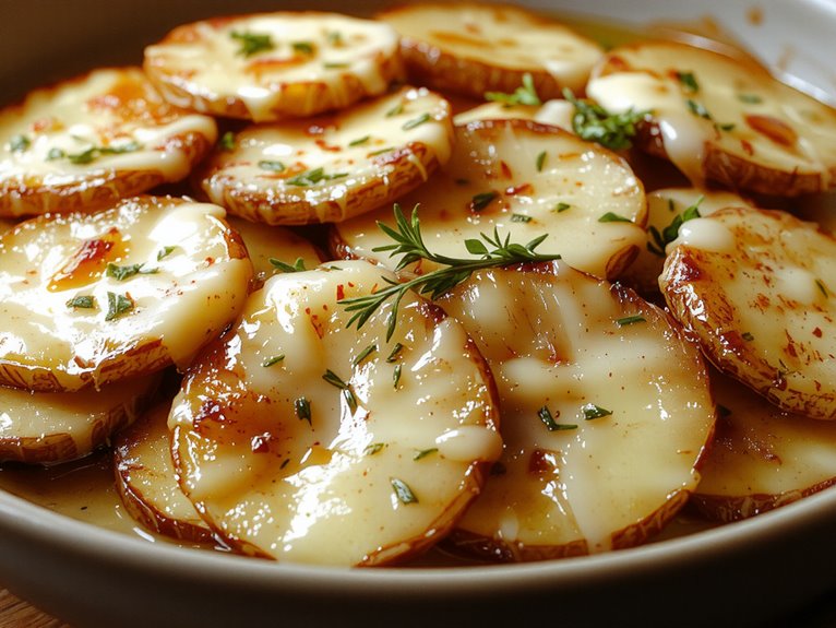 creamy cheesy potato layers