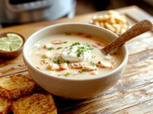 creamy chicken chili recipe