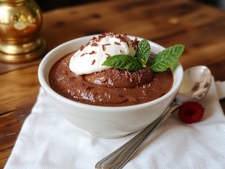 creamy chocolate dessert indulgence