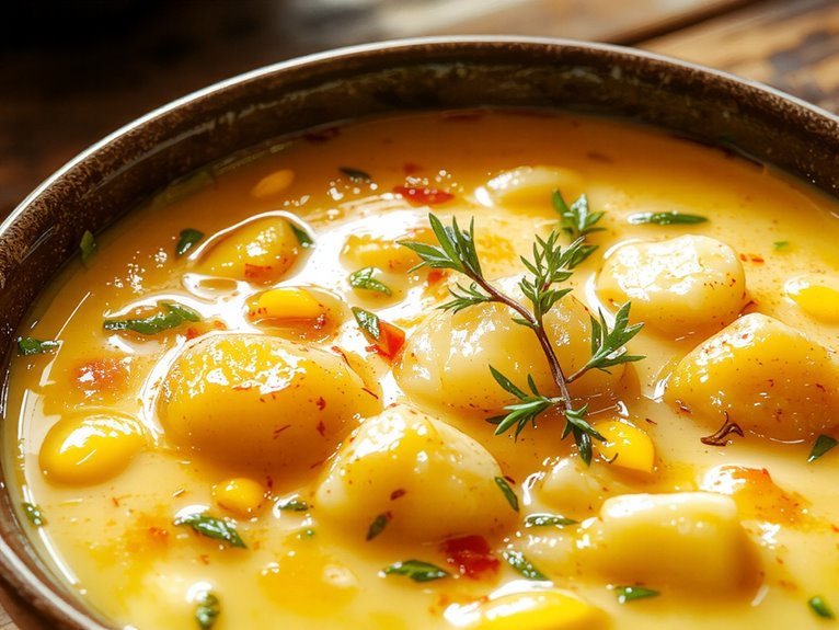 creamy corn soup recipe