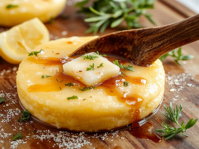 creamy cornmeal italian dish