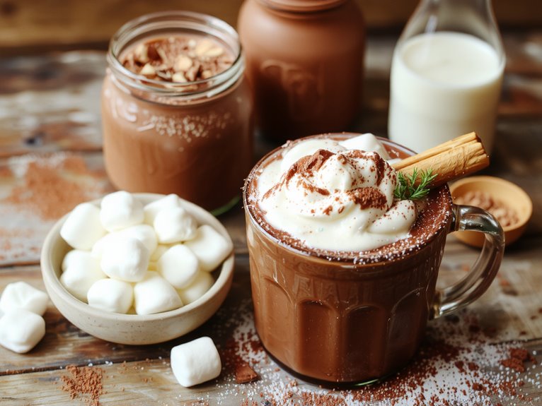 creamy homemade hot chocolate