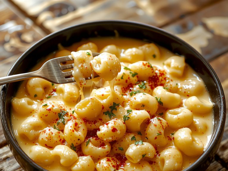 creamy homemade macaroni cheese