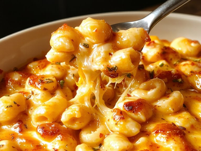 creamy homemade macaroni cheese