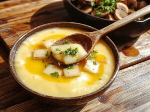 creamy italian cornmeal dish