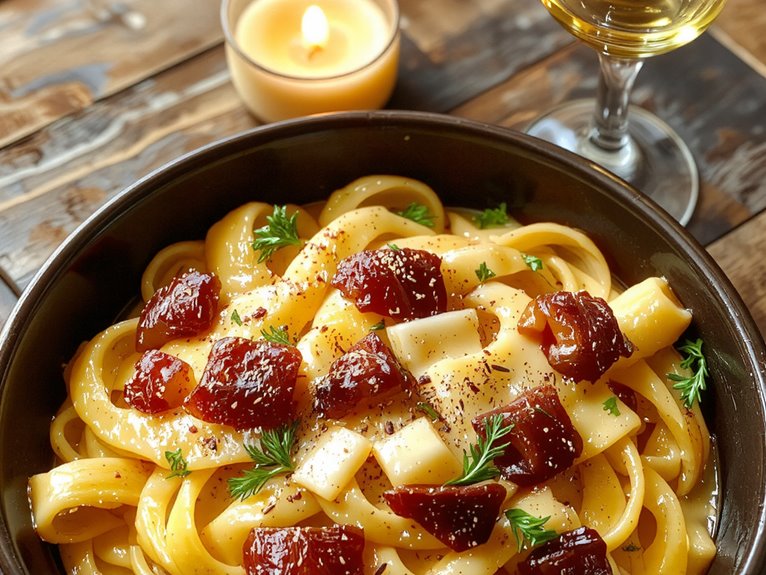 creamy italian pasta dish