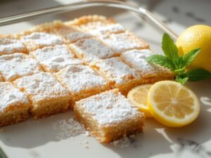 creamy lemon dessert squares