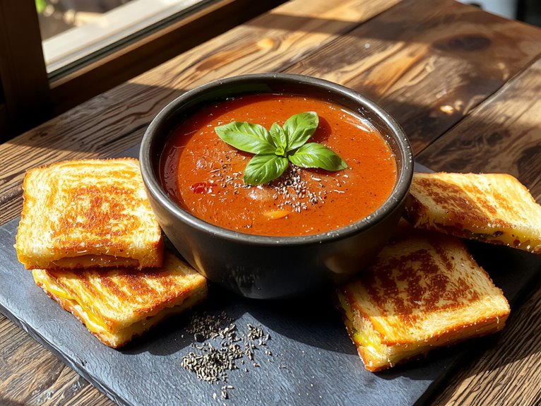 creamy rich tomato soup