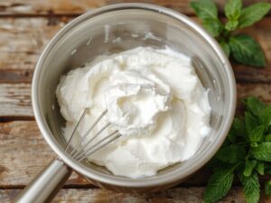 creamy sweet homemade topping