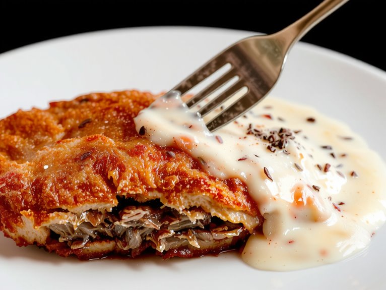 crispy breaded beef cutlets