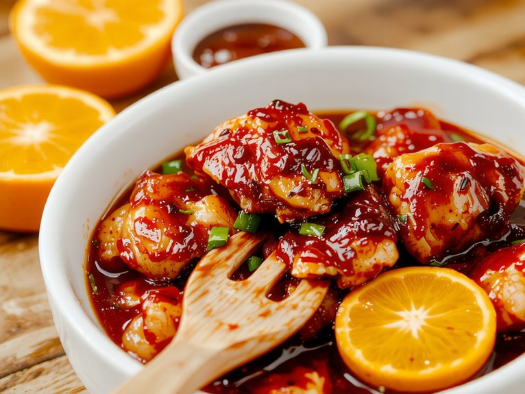 crispy orange chicken recipe