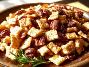 crunchy savory snack blend