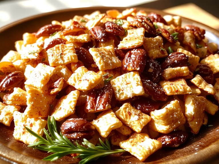 crunchy savory snack blend