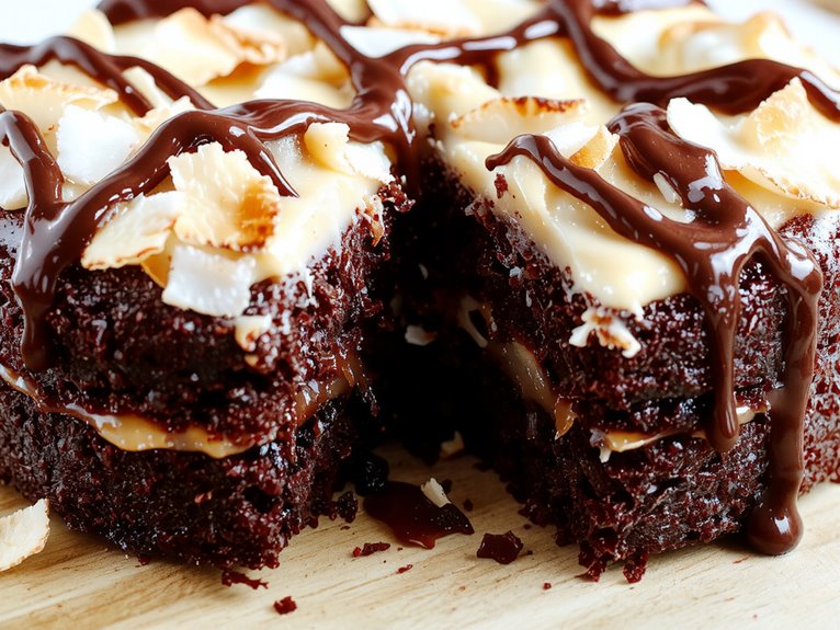 decadent german chocolate cake