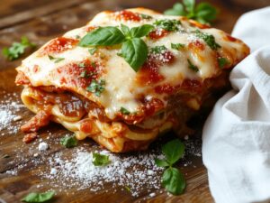 delicious baked spaghetti creation