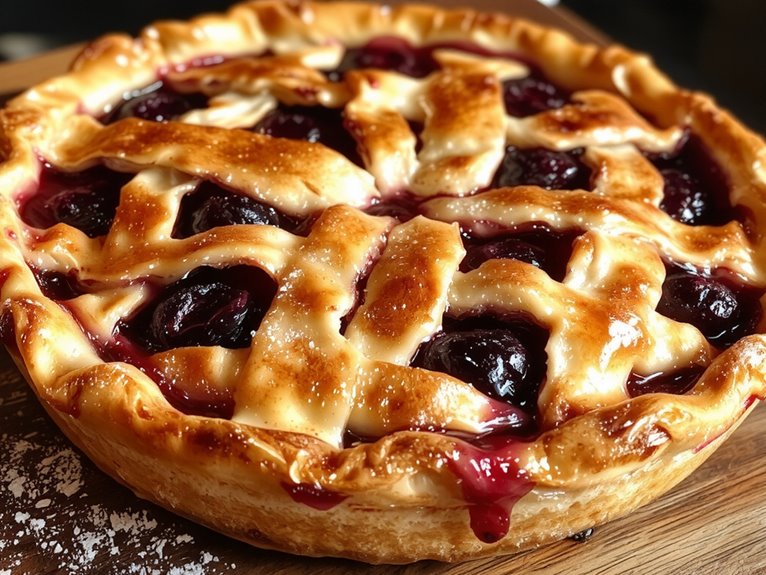 delicious blueberry pie recipe