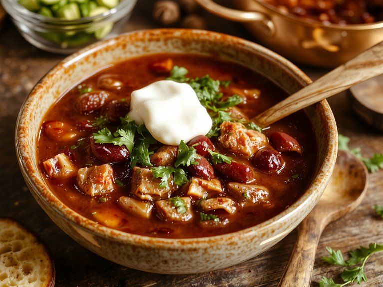 delicious ground turkey chili