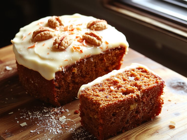 delicious homemade carrot cake
