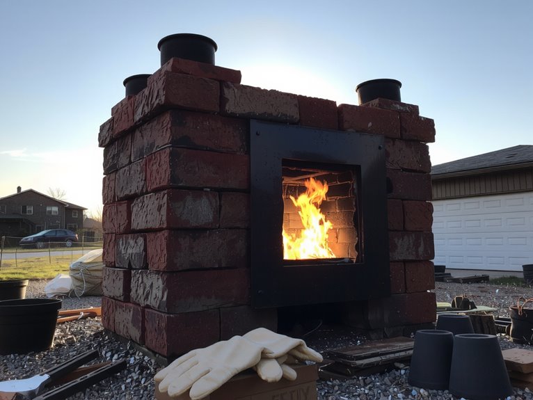 diy metal melting furnace