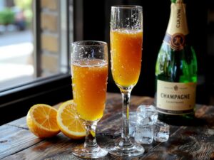 easy bubbly brunch cocktail
