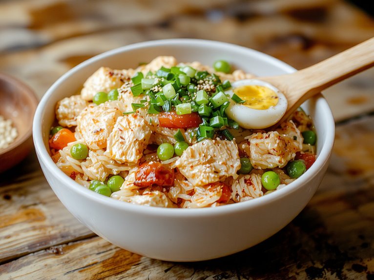 easy flavorful chicken rice