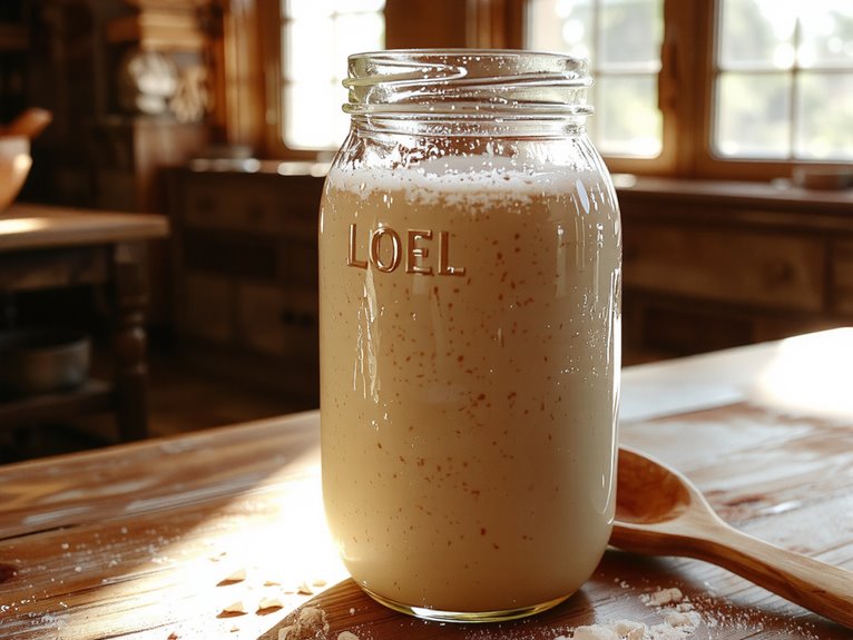 fermented flour water yeast