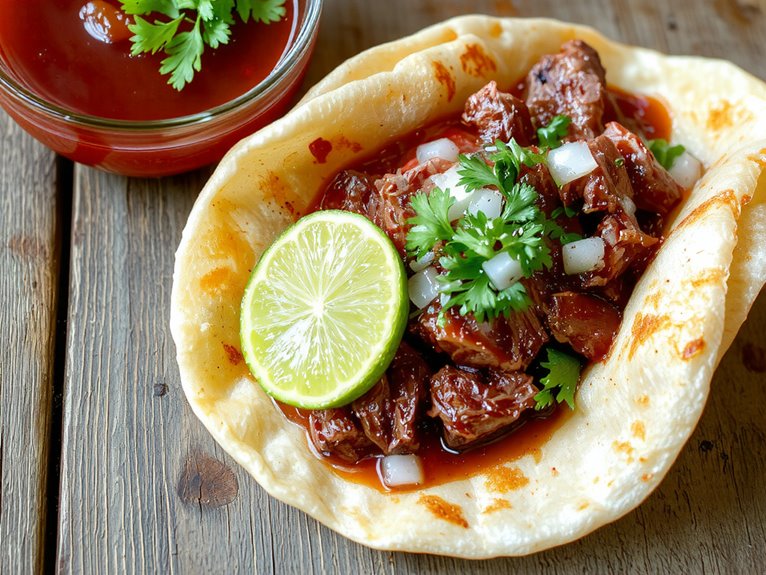 flavorful mexican beef tacos