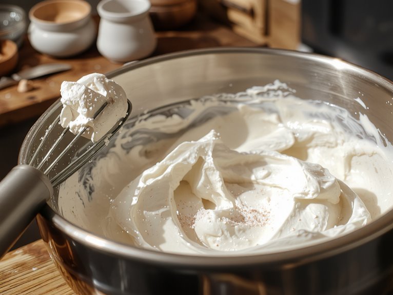 fluffy sweet egg whites