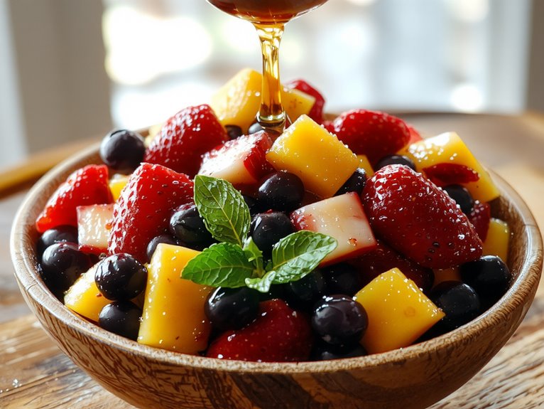 fresh colorful sweet healthy