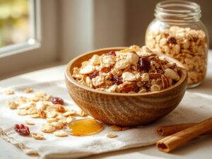 healthier crunchy breakfast option