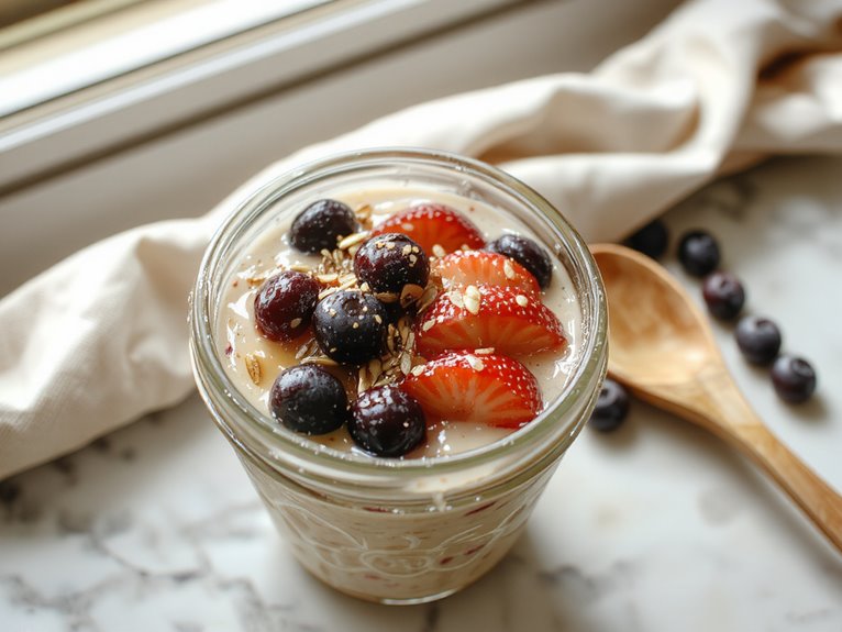 healthy customizable overnight oats