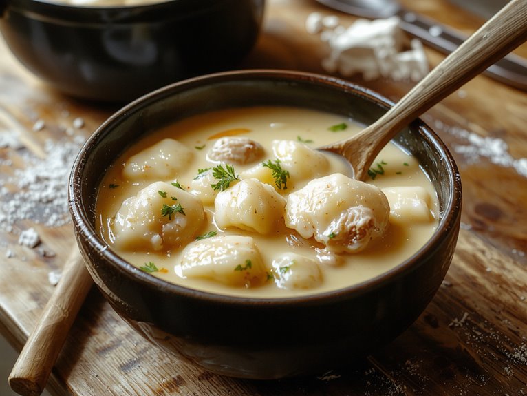 hearty chicken dumpling stew