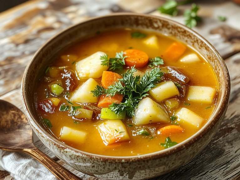 hearty healthy flavorful comforting