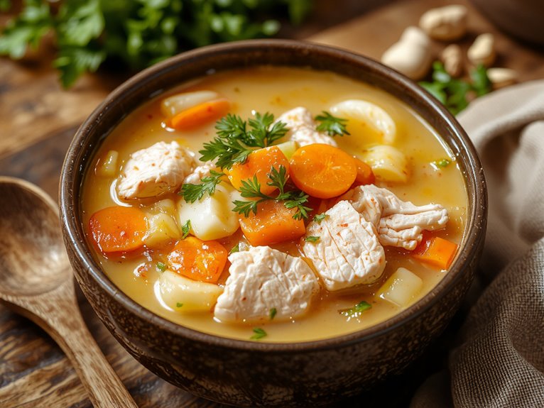 hearty homemade comfort soup