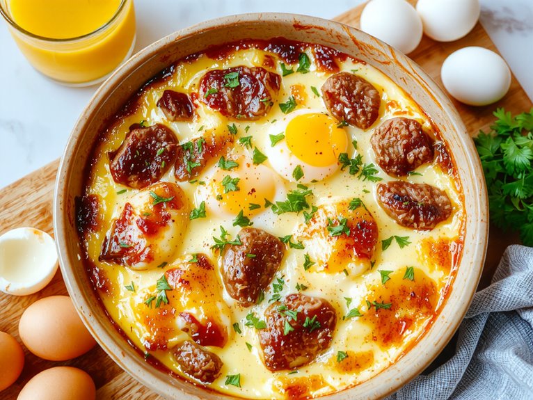 hearty morning egg dish