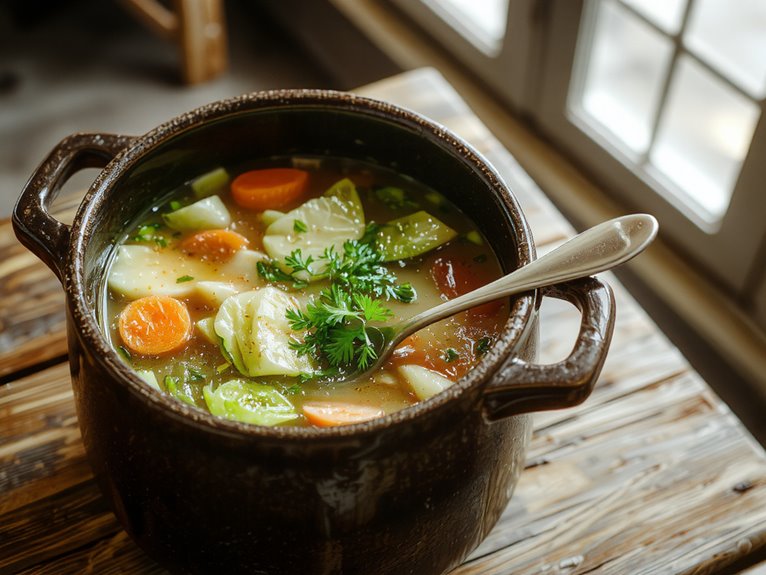 hearty vegetable soup delight